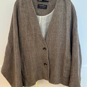 Zara Manteco Wool Straight Cut Jacket